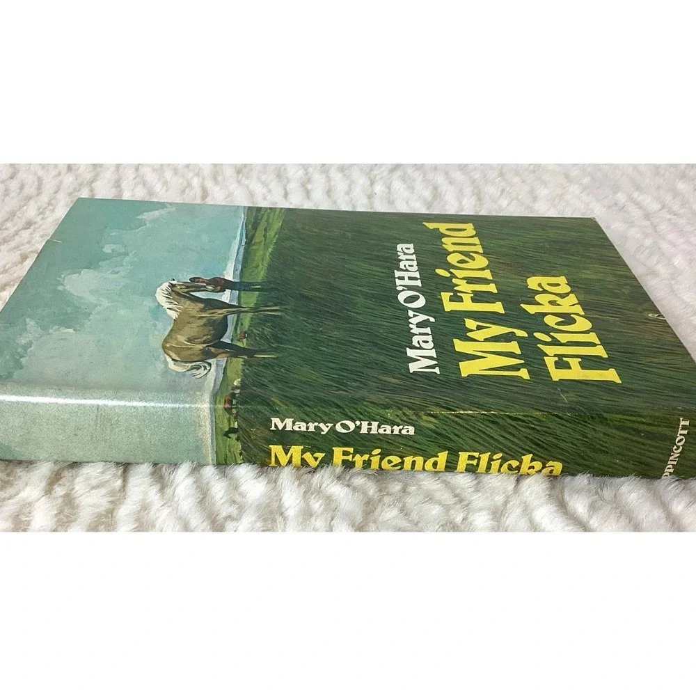 Vintage My Friend Flicka Book by Mary O'Hara 1969 Hardcover Dust Jacket Classic